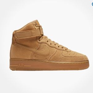 nike Air Force 1's wheat